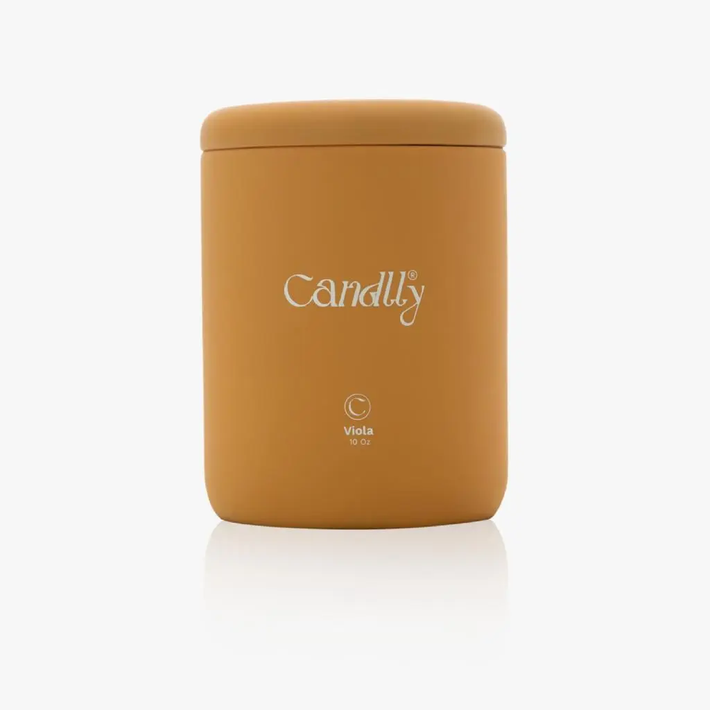 Viola Candle